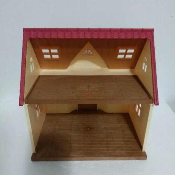 Calico Critters Red Roof Cottage House - Picture 4 of 5